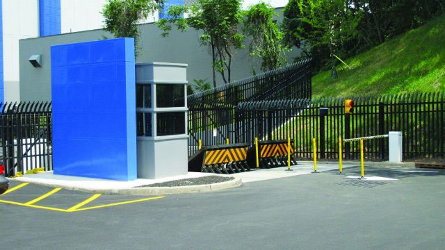 Convergint data center front gate security header image