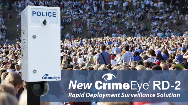 New CrimeEye RD-2 Public Safety Camera Header Image