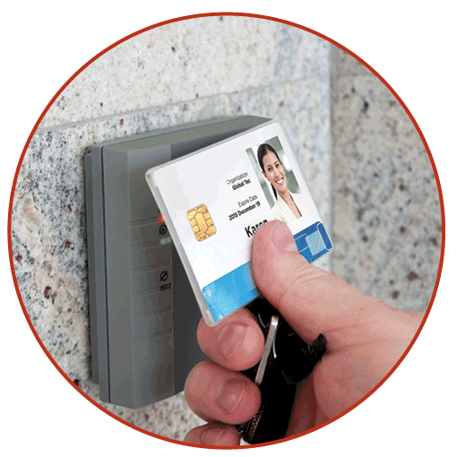 HID smart card example
