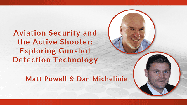Matt Powel and Dan Michelinie Exploring Gunshot Detection Technology header image