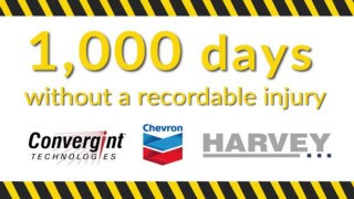 Convergint Technologies 1,000 days without a recordable injury