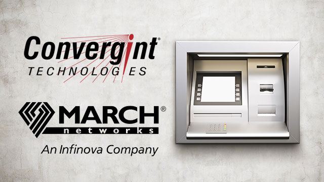 ATM machine concrete background header image
