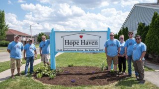 Convergint day Hope Haven Group photo