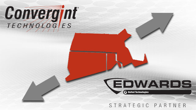 Convergint Technologies in Connecticut on a map header image