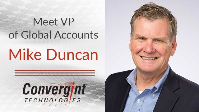 Mike Duncan Vice President of Global Accounts Convergint Technologies Header Image