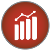 Line and Bar Chart Icon Image