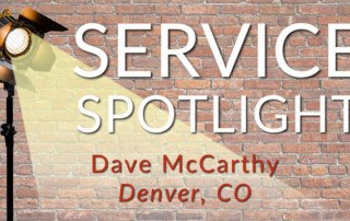 Service Spotligt Hero Dave McCarthy