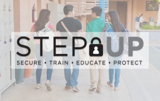 Step Up Secure Train Educate Protect header image