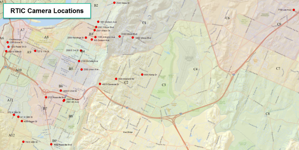 Camera Locations Camera Locations