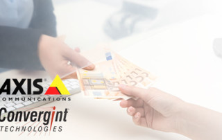 Hands of a teller handing money to a customer