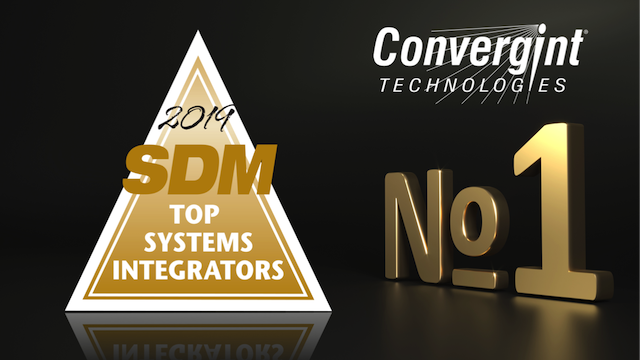 Convergint Wins SDM Top Integrator 2019