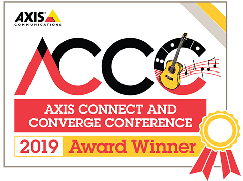 Axis City Surveillance Award 2019 Convergint