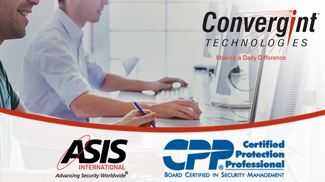 Convergint sponsors CPP candidates