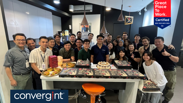 Convergint SG certified as GPTW for second year running