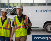 Convergint colleagues walking