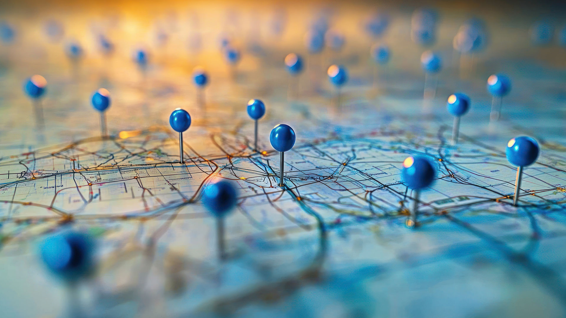 Map pins