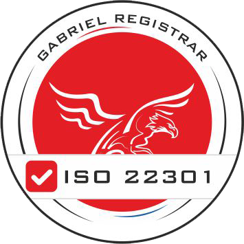 ISO 22301 certification logo