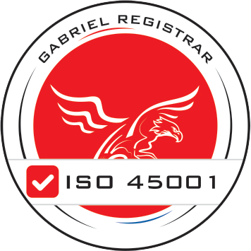 ISO 45001 certification logo