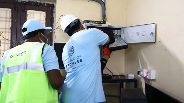 El equipo de Convergint en la India