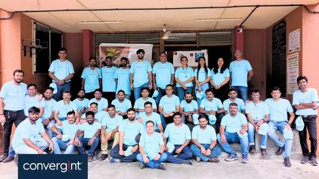 El equipo de Convergint en la India