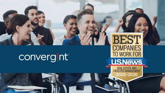 Convergint ha sido reconocida como «Mejor empresa para trabajar» en la edición 2025-2026 de U.S. News & World Report