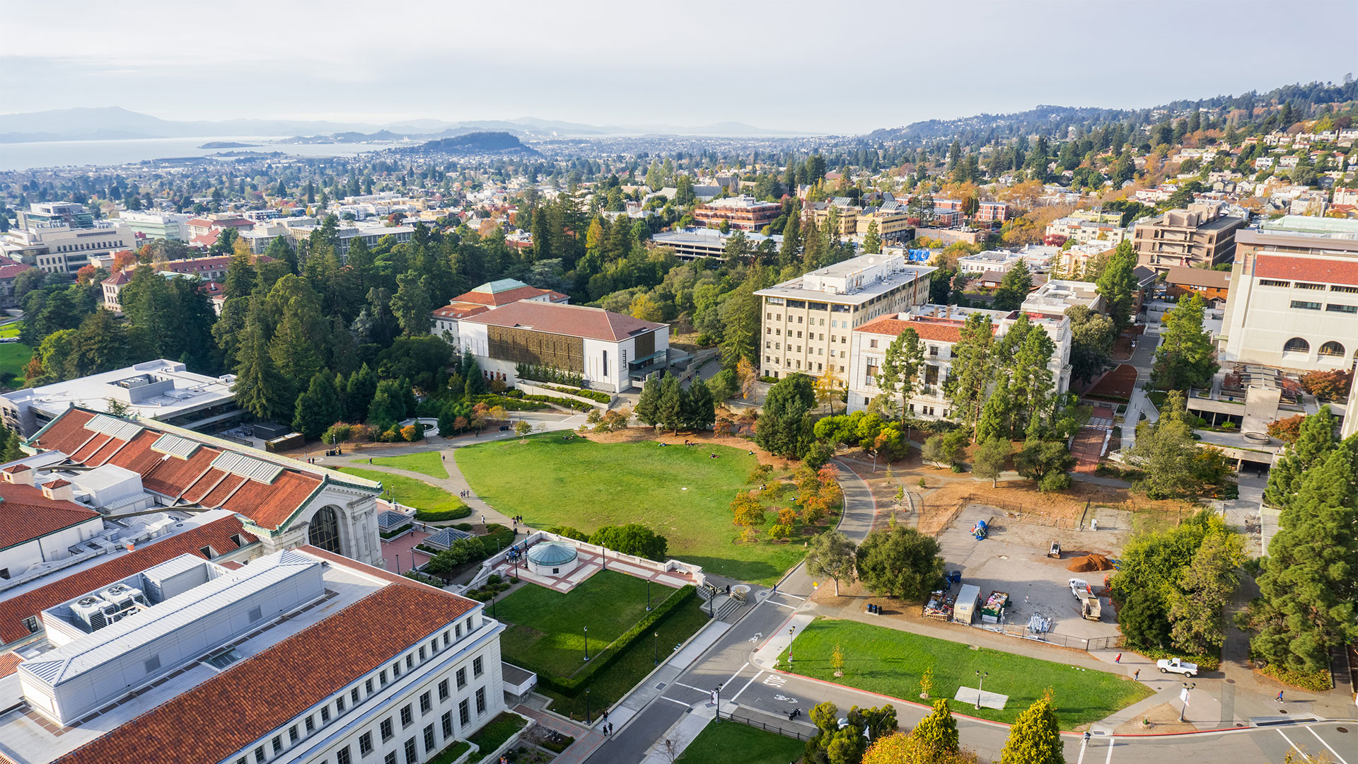College campus grounds